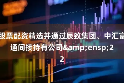 股票配资精选并通过辰致集团、中汇富通间接持有公司&ensp;2